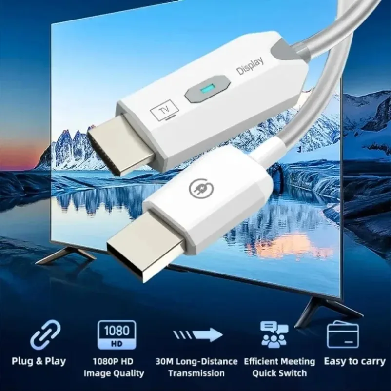 5.8G 1080P 비디오 오디오 송신기 수신기 어댑터 TV 박스 모니터 프로젝터 PC용 30M 무선 Wifi HDMI 호환 익스텐더