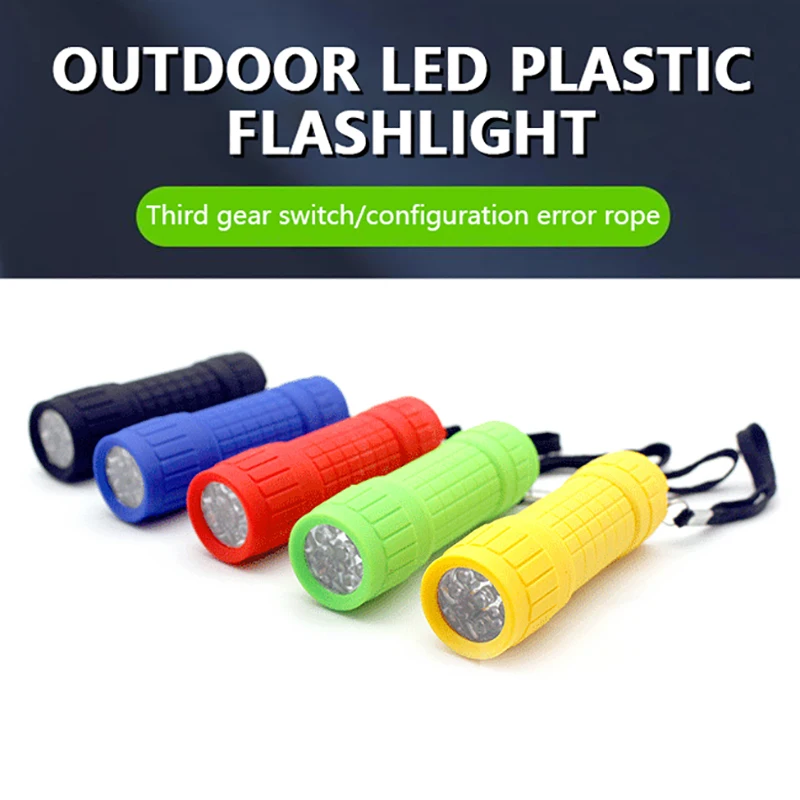 

Фонарик, новинка, светодиодный пластиковый прочный фонарик, наружное освещение