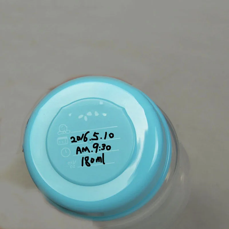 Wide Neck Breast Milk Storage Bottles 180ml Newborn Baby Breast Milk Freezer Fresh Cup BPA Free Portable Baby Bottles