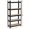 Adjustable Shelf Steel Garage Home Metal Unit Wire for Home, Kitchen, Office, Garage, Bedroom, Closet 2