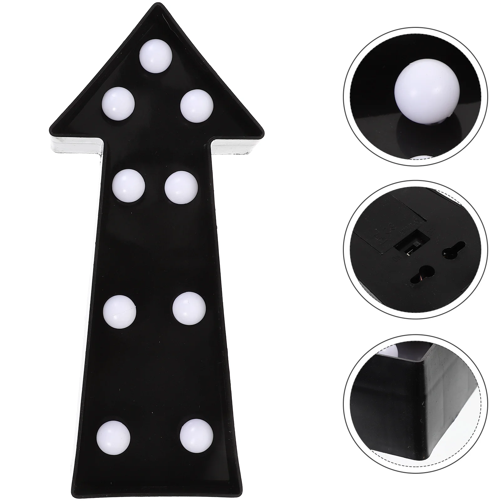 

3D знак со стрелкой, искусственная пластиковая стрелка, знак с подсветкой, знак со стрелкой, Настенный декор для рождества, дня рождения, детской комнаты