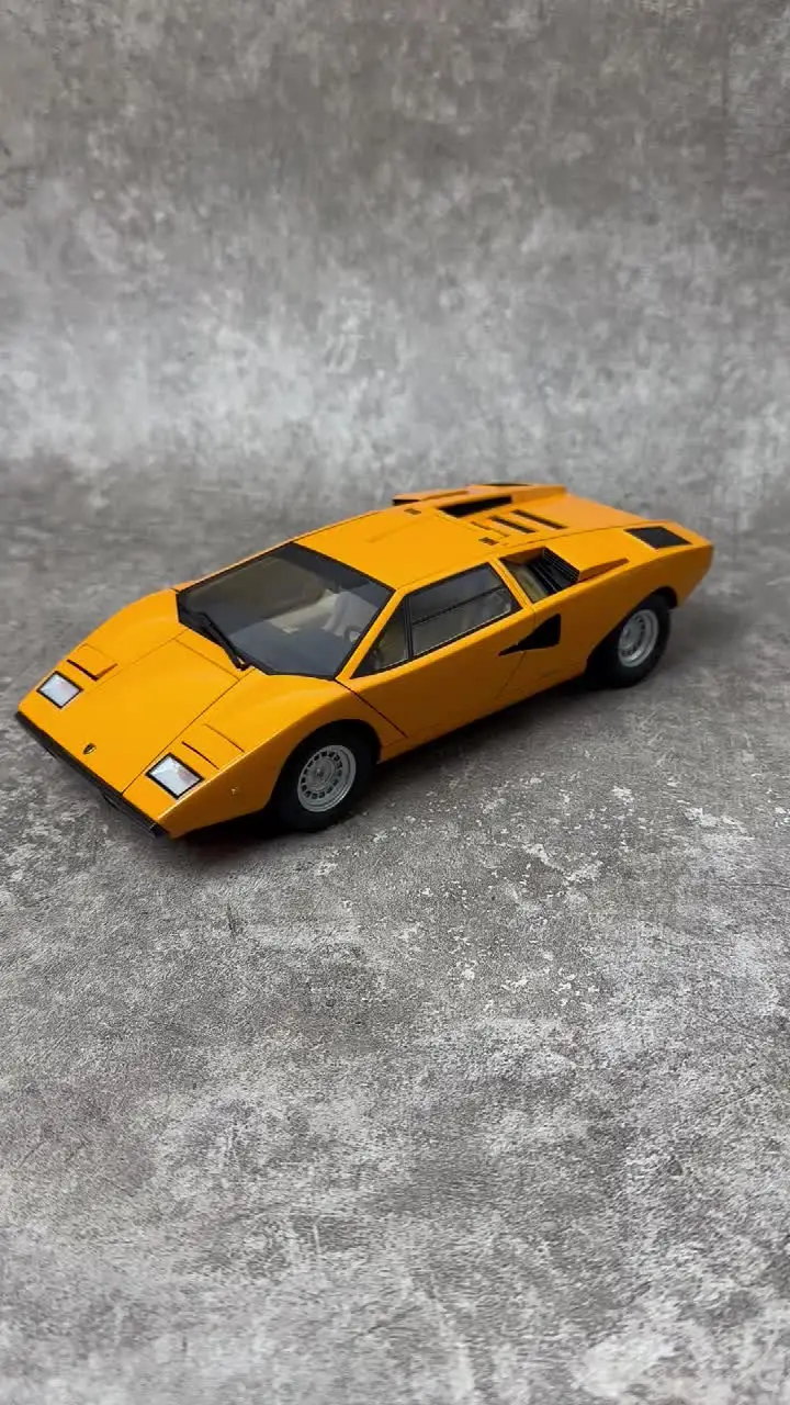 自動車 AUTOart LAMBORGHINI COUNTACH LP400 1/18 AUTOart LAMBORGHINI COUNTACH LP400 (ORANGE) Diecast Car