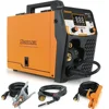 8 in 1 Aluminum 200A Multi Process Welder Gas MAG Flux Core MMA TIG Stick Spot Welding Spool Gun Optional LED Display Synergic 1