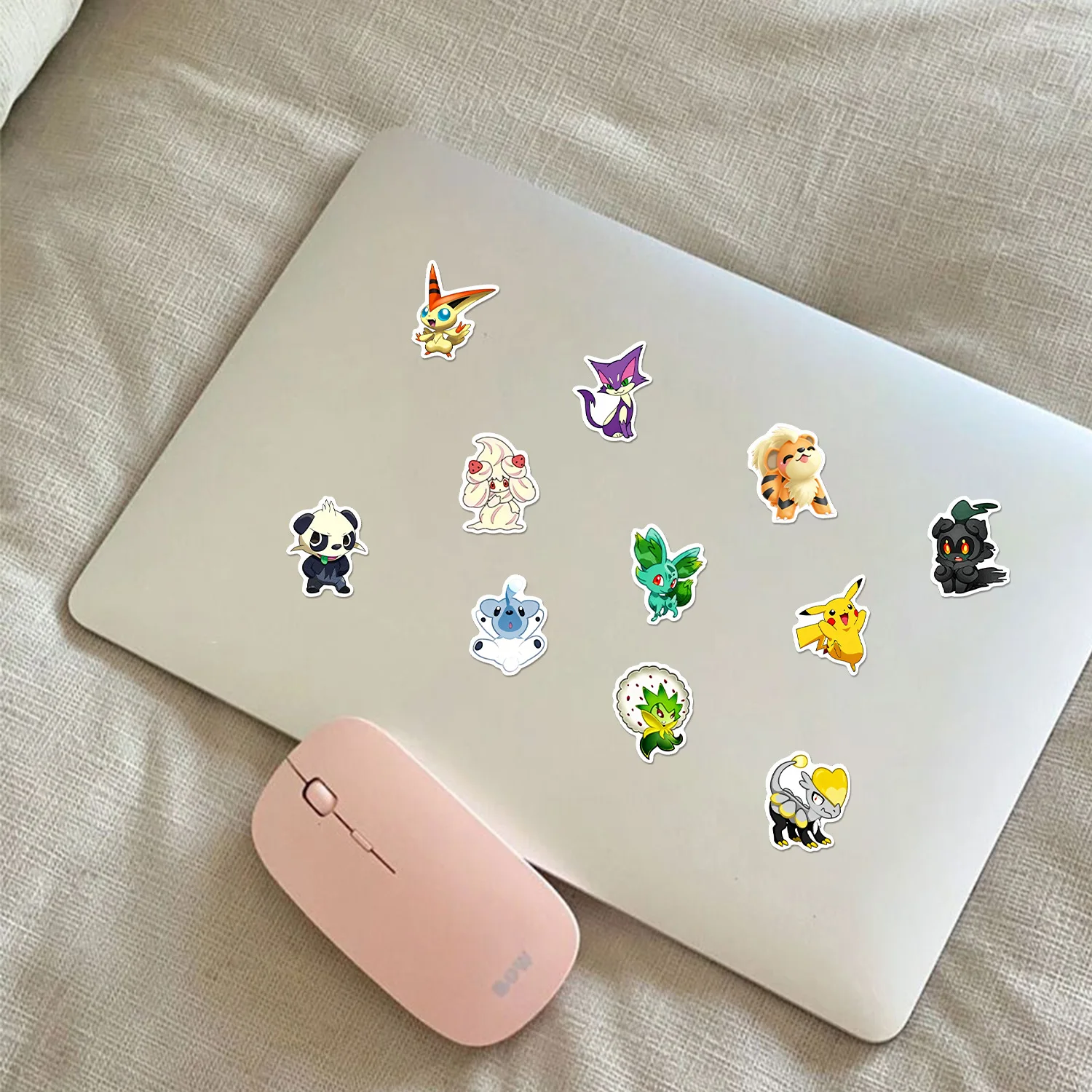 50/100 Stück Anime Pokemon Niedliche Pikachu Aufkleber Graffiti Dekoration DIY Skateboard Handy Kühlschrank Fahrrad Aufkleber Kinder Spielzeug Geschenk – Detail 9