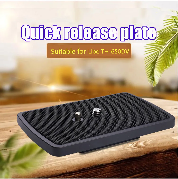Metal-Quick-release-plate-for-Libec-TH-650DV-video-head-Sony-VCT-1170RM ...
