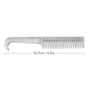 Aluminum Alloy Horse Comb Mane Tail Pulling Comb Metal Horse Grooming Comb Tool Horse Riding Equipment 6.5IN / 3.9IN 6