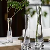 1pc Transparent Glass Flower Vase Small Vase Hydroponics Plant Flower Terrarium Luxury Room Table Home Decor Wedding Decoration 4