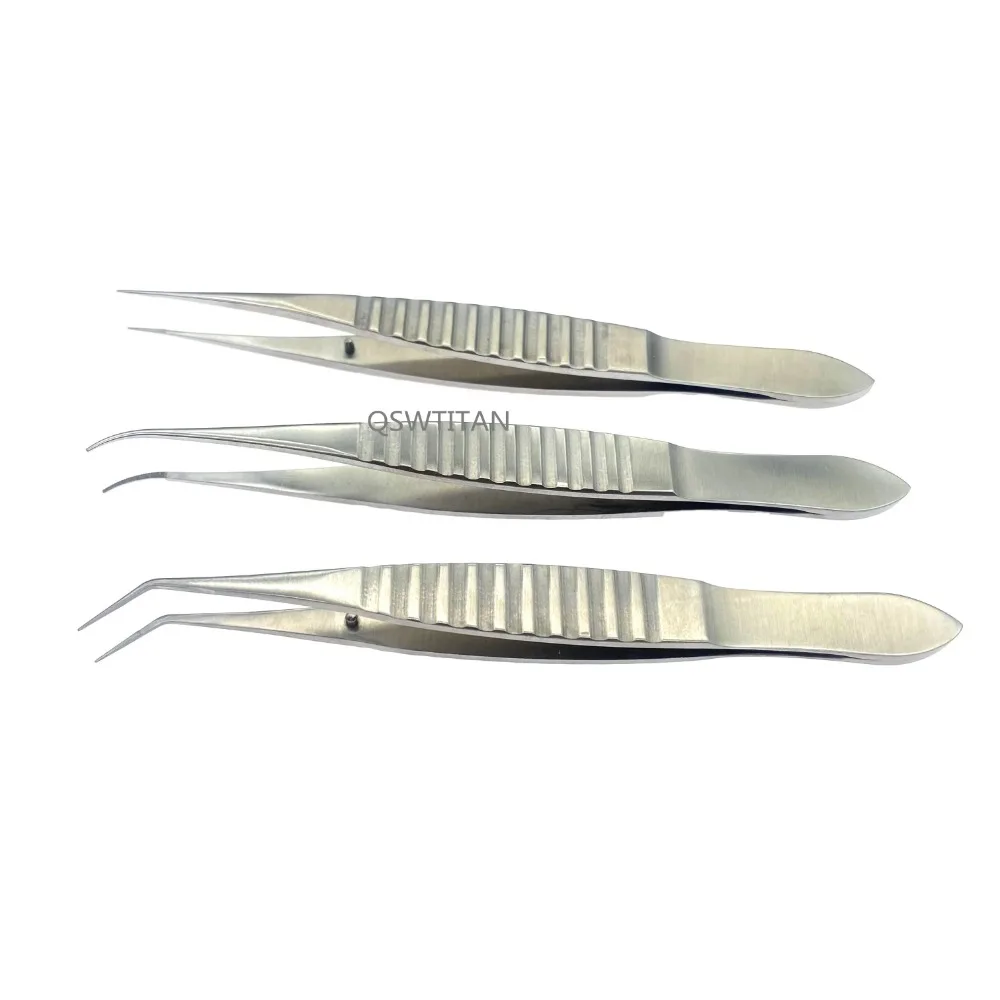 Titanium/stainless Steel Fue Hair Transplant Tweezer Forceps Hair Transplant Implanter Tweezers