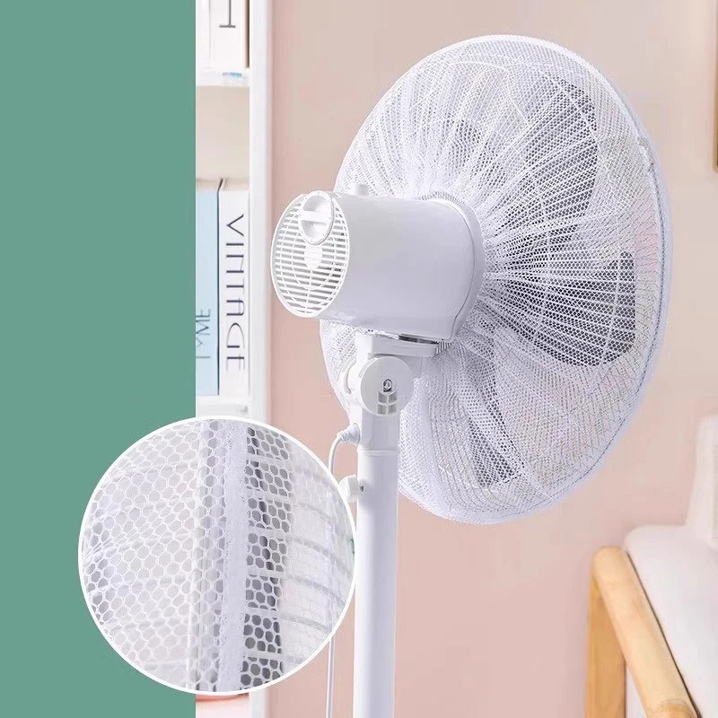 F5 Anti-pinch Hand Fan Protection Net Cover Electric Fan Dustproof Protection Cover Safety Net Children