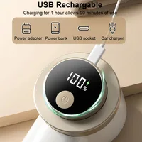 Dissolvant de peluches électrique professionnel pour vêtements, Rechargeable par USB, rasoir pour vêtements, tondeuse boules de poils 6