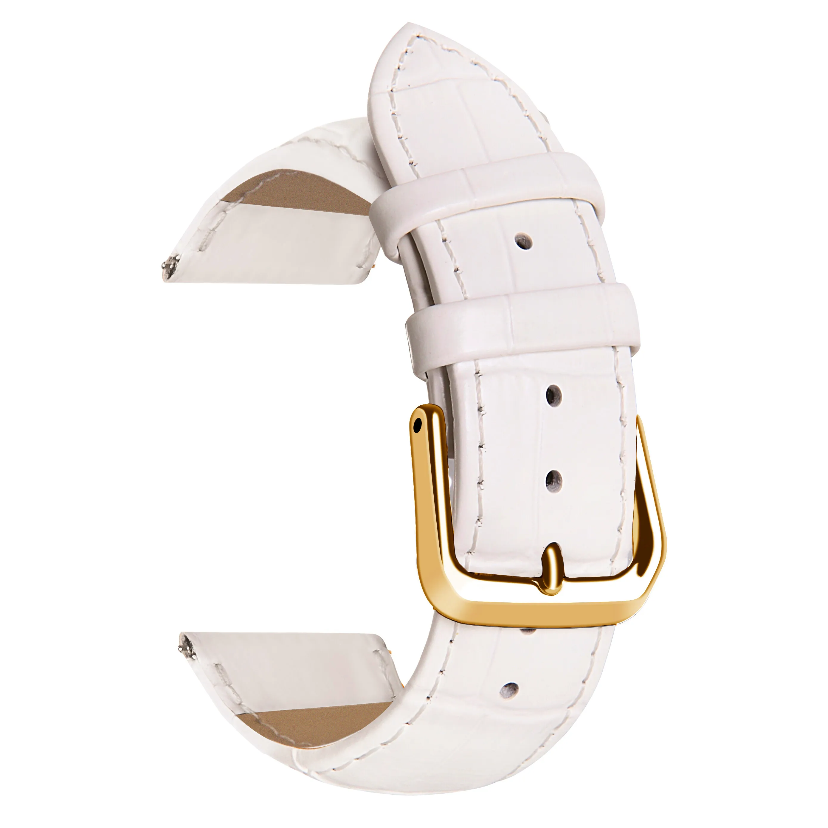 Premium Calfskin Leather Watch Strap with Free Tool - Universal Fit