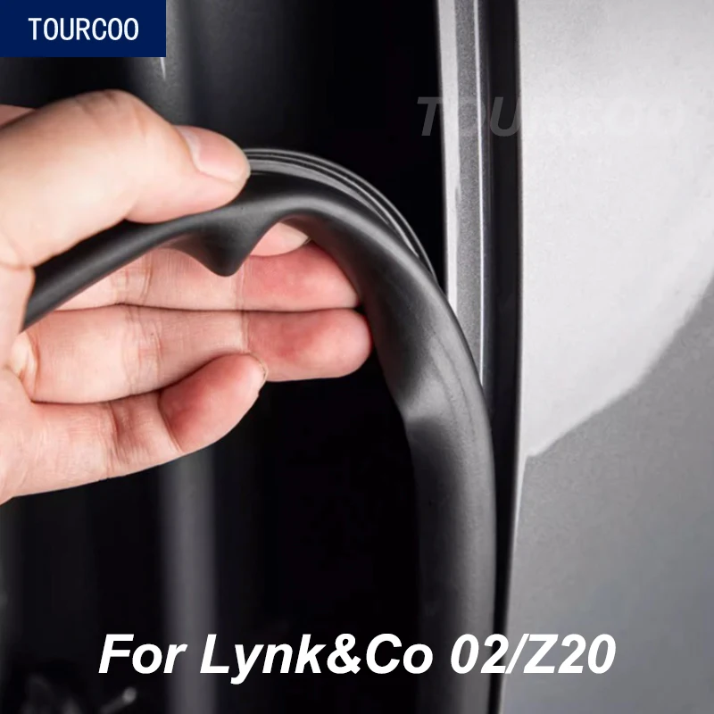 Lynk&Co 02/Z20 B 필러 소음 감소 스트립 도어 씰링 스트립 자동차 수정 액세서리
