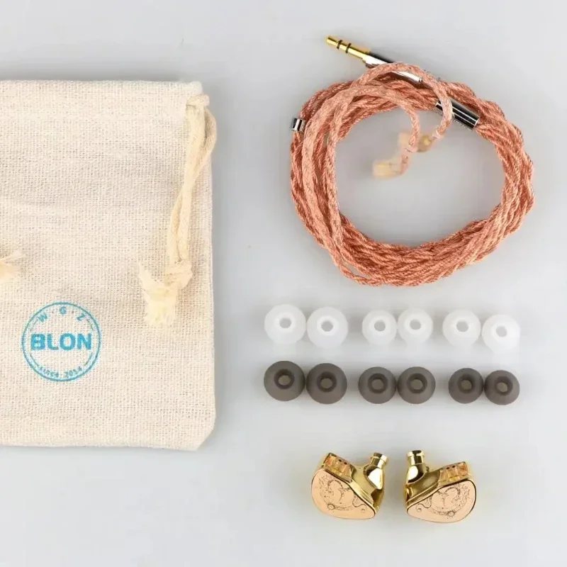 BLON x HBB Z300 Headphone In Ear High sound quality HIFI IEM Detachable High Purity 4-Core Copper Cable Game Music Earphones 6