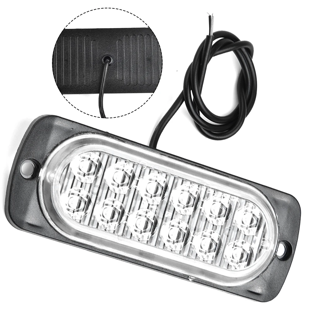 

Car Work Light DC-12V 36W White 12LED Car Truck Safety Urgent Always Bright Light Lamp Daytime Running Light Car Accessories