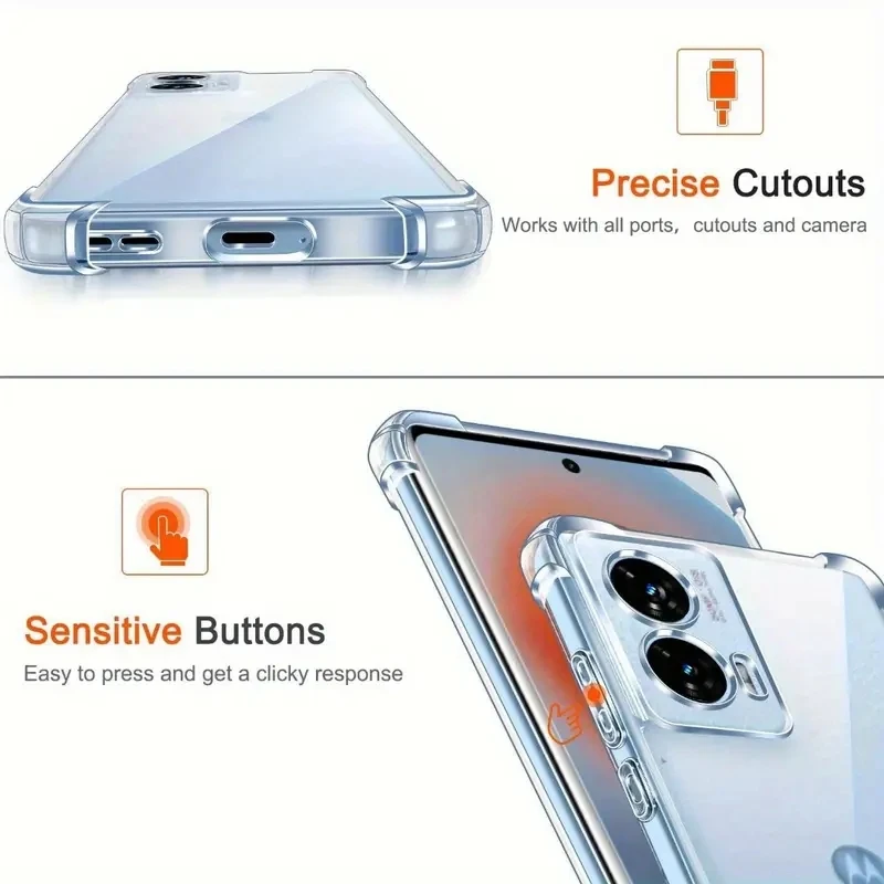 Thick Shockproof Silicone Phone Case with Enhanced Power Protection Cover