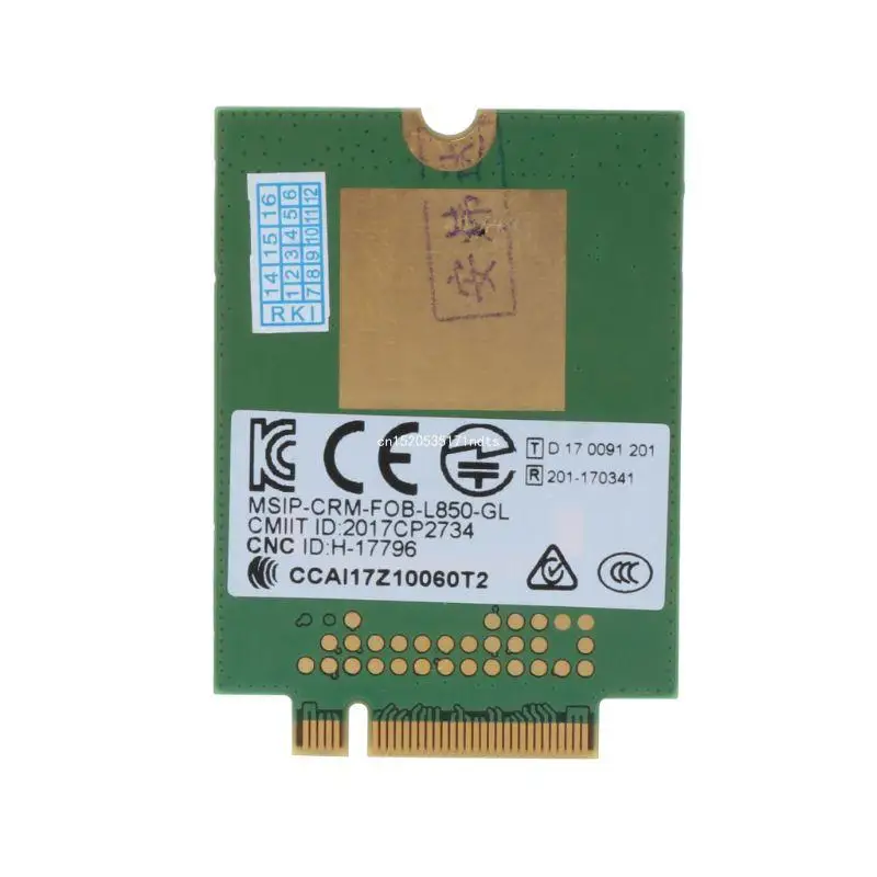 Carte Réseau 4G LTE Fibocom L850-GL - Module NGFF M.2, 450 Mbps, ESIM - Compatible HP ProBook, EliteBook
