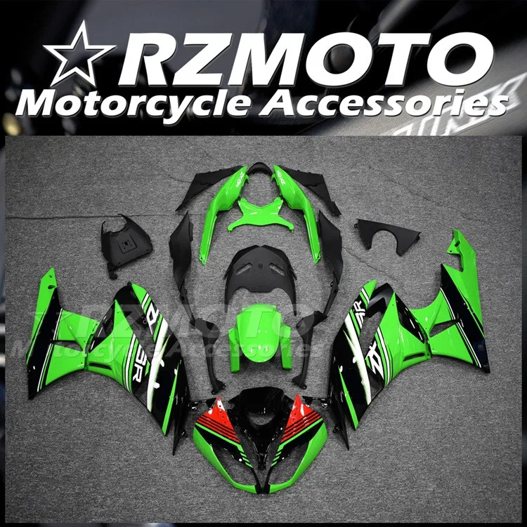 

Комплект обтекателей из АБС-пластика, 4 подарка, подходит для KAWASAKI ZX-6R ZX6R 636 2009 2010 2011 09 10 11 12, кузов красного и зеленого цвета на заказ