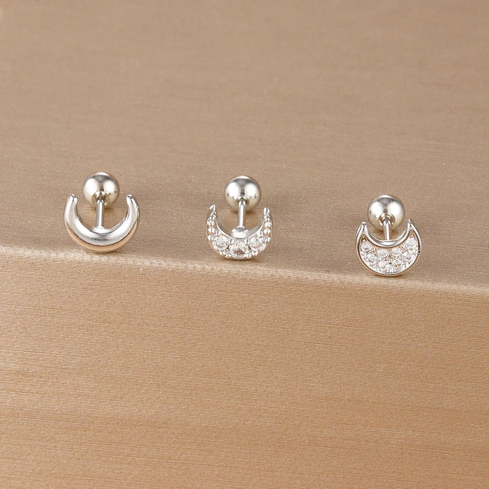 9-Silver-white-3pcs