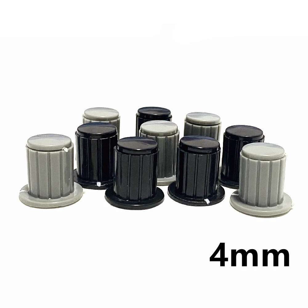 5Pcs/lot Bakelite potentiometer knob K17-01 WXD3-13-2W WH3-13 WH3-12 knob WH5 15*17MM hole dia 4MM potentiometer knob cap