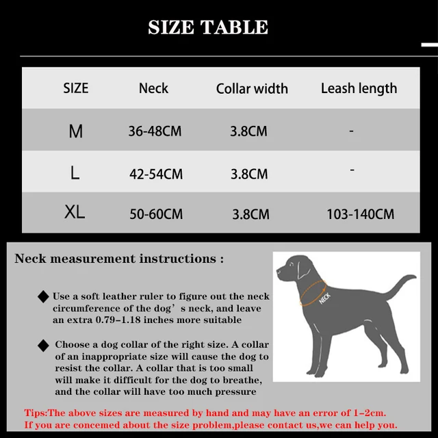 Durable Dog Collar Set 5