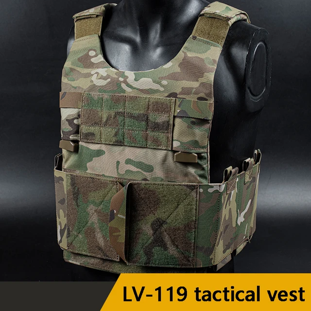 Spiritus Systems LV-119 Tactical Vest Side Quick Release Storage