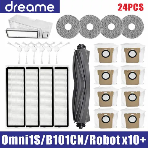 Dreame L10s Ultra / S10 Pro Accessories Mijia Omni 1S B101CN Robot X10+ Vacuum Main Side Brush Filter Mop Parts - Image 12