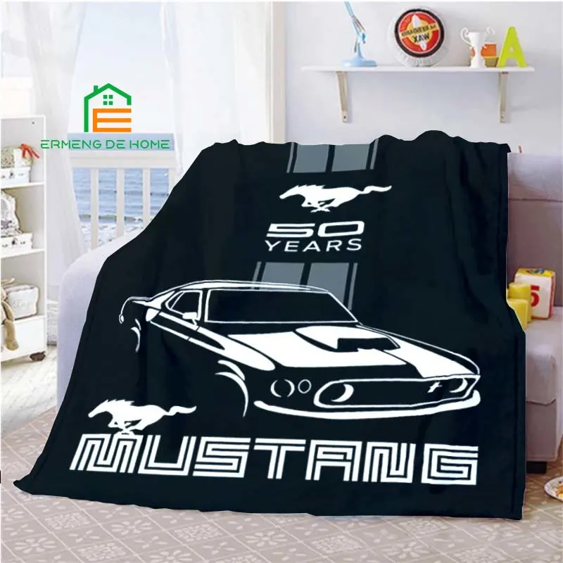 Aliexpress Ford Mustang Throw Blanket Mustang Ford Car Pattern