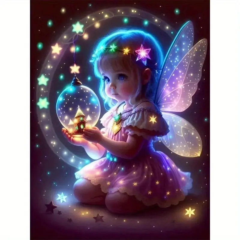 5D DIY Rhinestone Frameless Diamond Painting 1 Piece 11.8 X15.7 Inch Colorful Women&rsquo;s Pattern Inlaid Rhinestone Diamond Painting diamond art painting kitdiamond painting setdiamond painting
