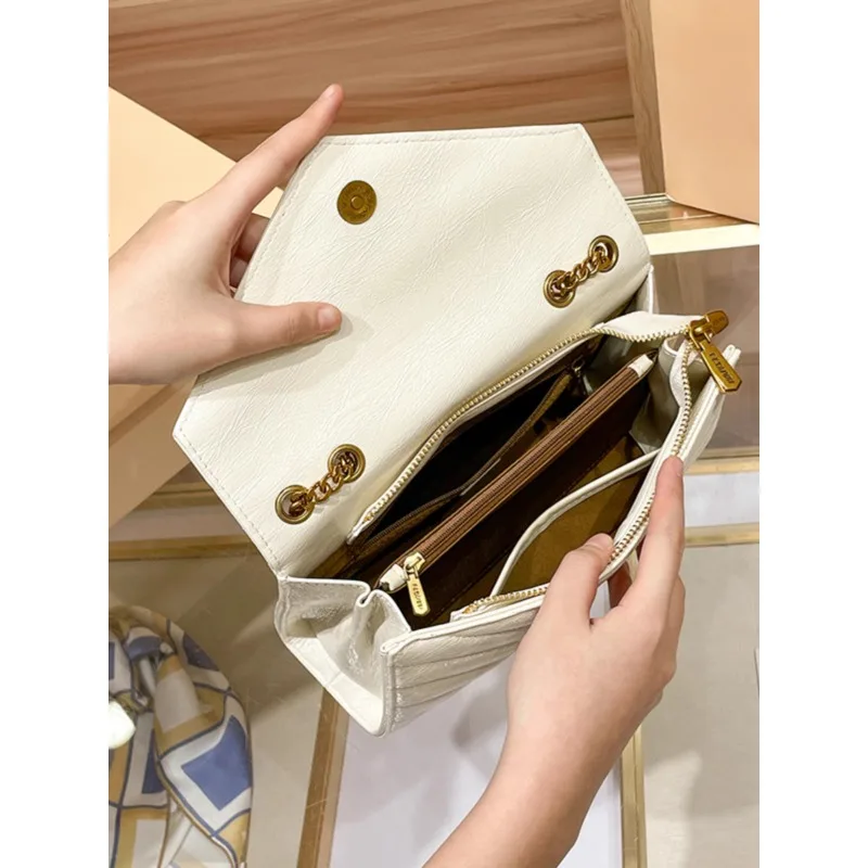 Designer Shoulder Bag with Small Square Shape and Chain Strap for Women 2024   work handbag for women office  tote bag