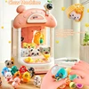 Toy Claw Game Machine Electric Mini Claw Capsule Machine Catch Doll Game Coin Operated with Light Music Kids Toy Birthday Gift 1