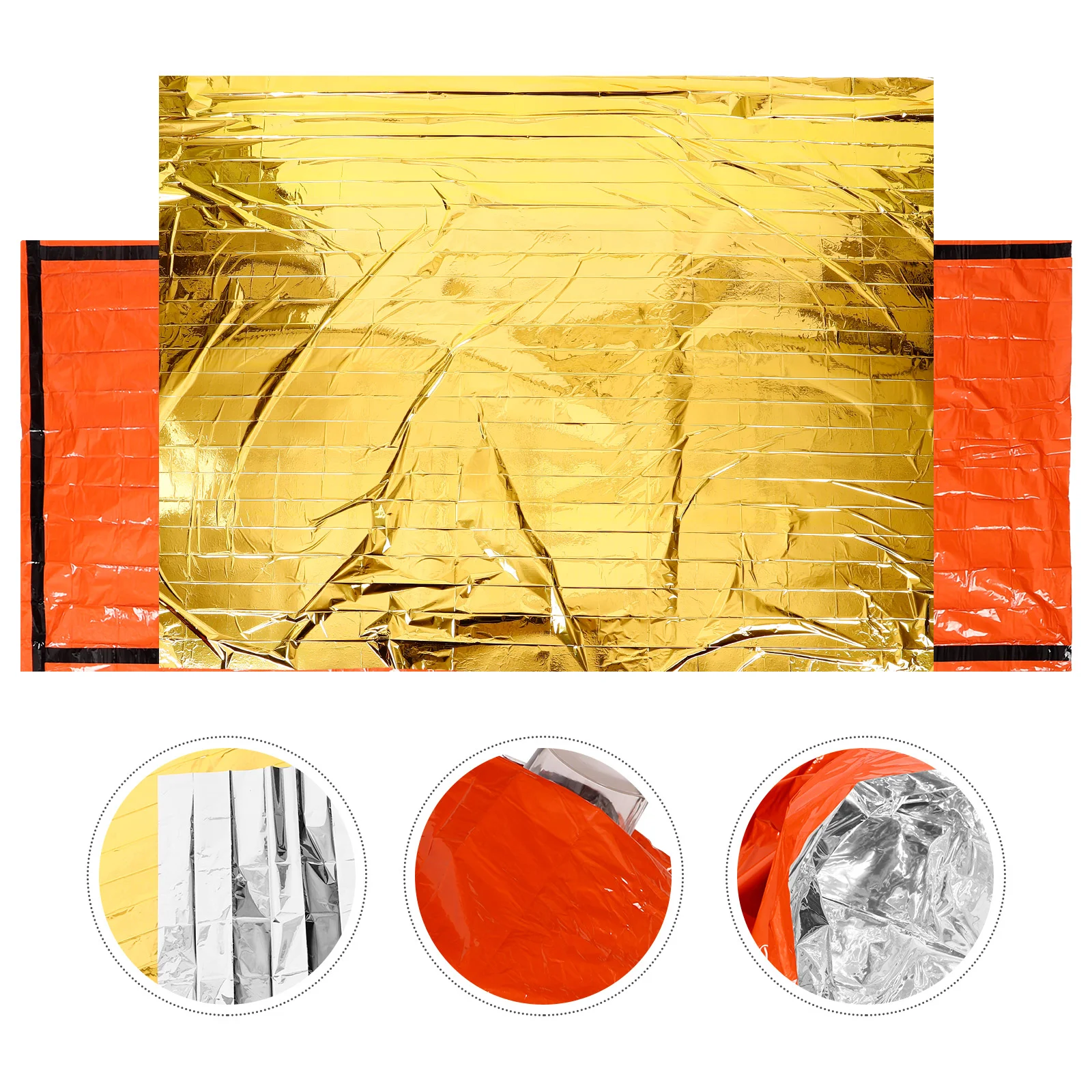 

Insulated Sleeping Bag Thermal Insulation Blanket Emergency Foldable Survival Supplies Camping Bags