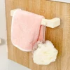 WORTHBUY No Punching Wall-mounted Shoes Rack Self-adhesive Plastic Storage Rack For Slippers Bathroom Shoes Organizer Holder 5