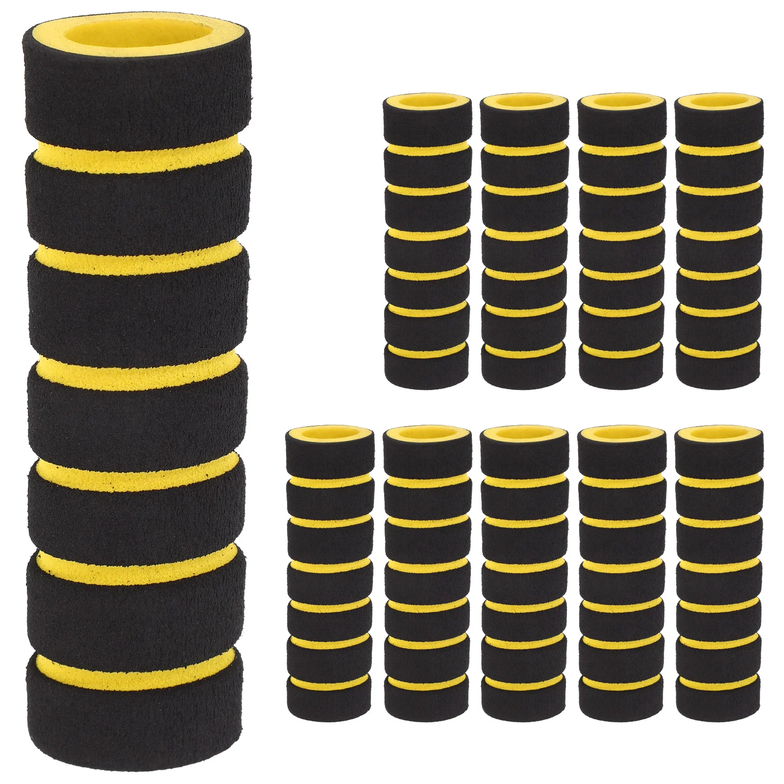 

10 Pcs Fitness Equipment Sponge Cover Comfortable and Secure Pads Training Machine Sleeve Accessories Buffer Tube Foot
