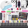 Manicure Set Professional Nail Gel Kit with UV LED Lamp Gel Nail Polish Set Soak Off Varnish Nail Kit Professional Art Tools Set 1