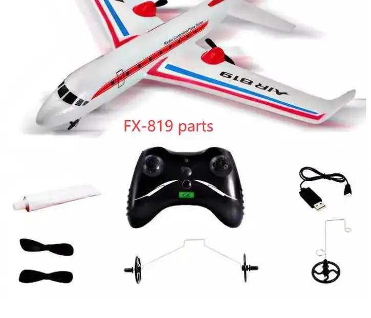 

FX-819 FX819 AIR 819 запасные части для радиоуправляемого самолета, лезвие, шасси