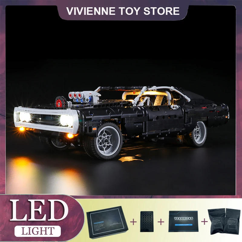 

Детали для конструктора LEGO 42111, Модель Dodge Charger