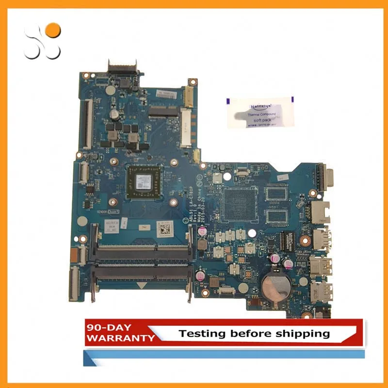 

Материнская плата 814611-001, с 814611-501 814611, для HP 15-AF 601, G4, ABL51, LA-C781P, с 255 100%