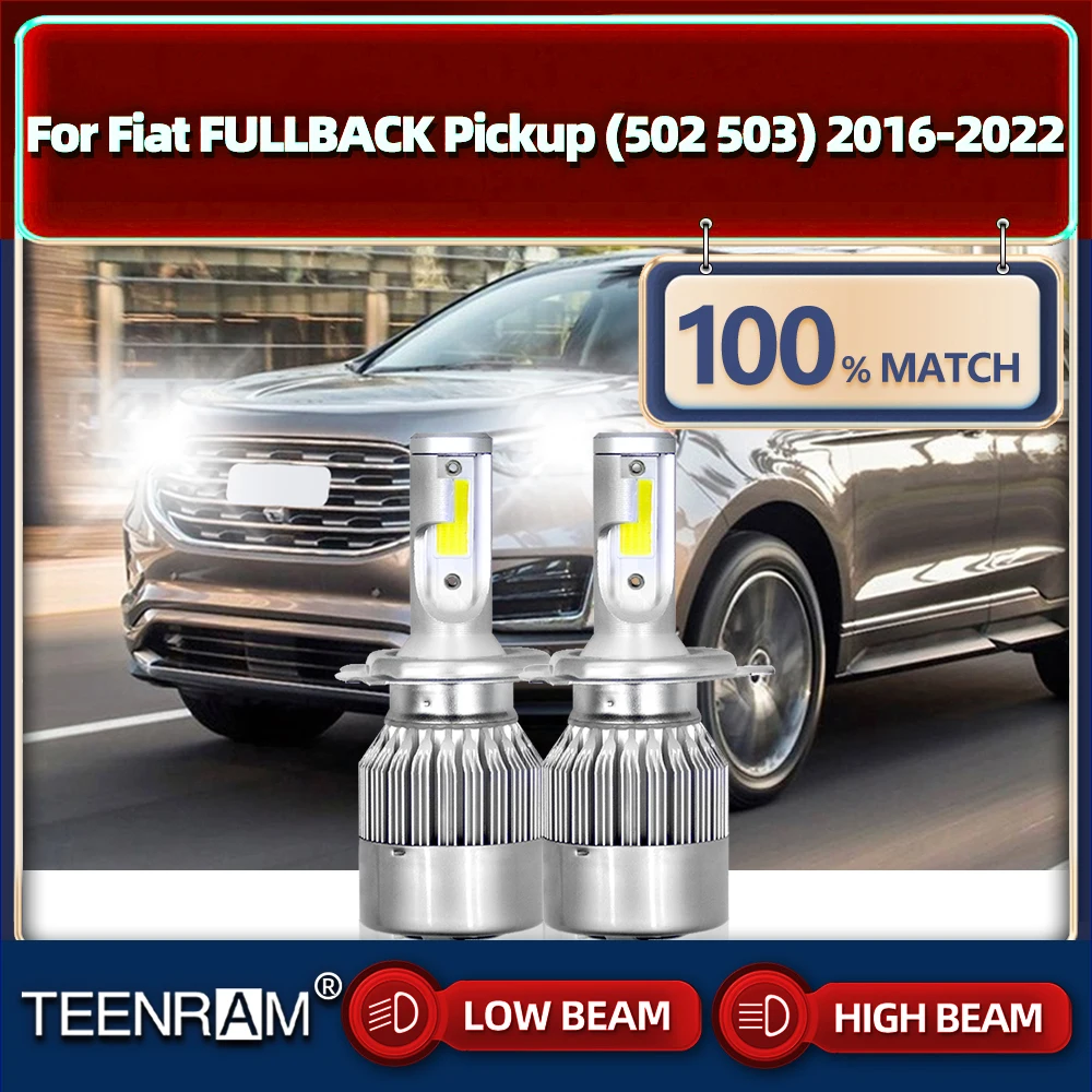 

Canbus Car Light 120W 20000LM LED Headlight 6000K 12V Turbo Lamp For Fiat FULLBACK Pickup (502 503) 2016-2019 2020 2021 2022