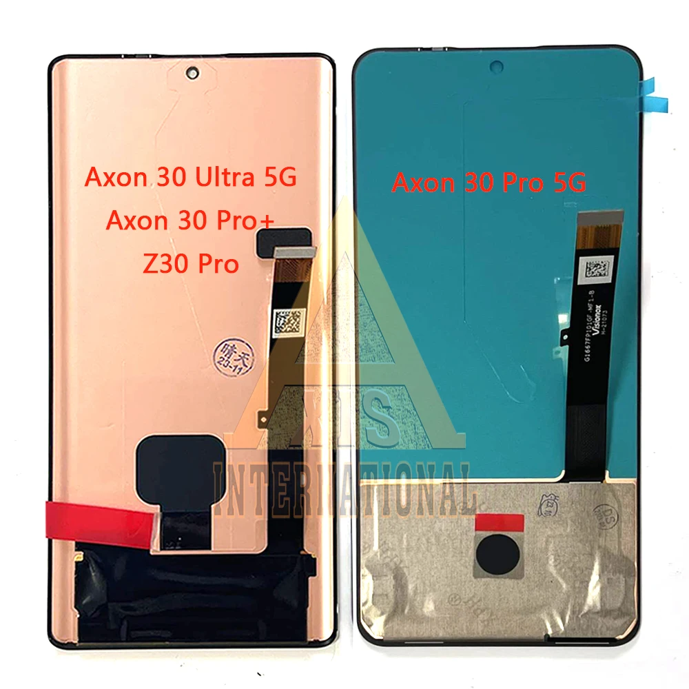 ZTE Axon 30 Pro Plus LCD 30 40 Ultra LCD ÷ ũ  ġ г, ZTE Nubia Z30 Pro Z40 Pro LCD ӿ  Amoled