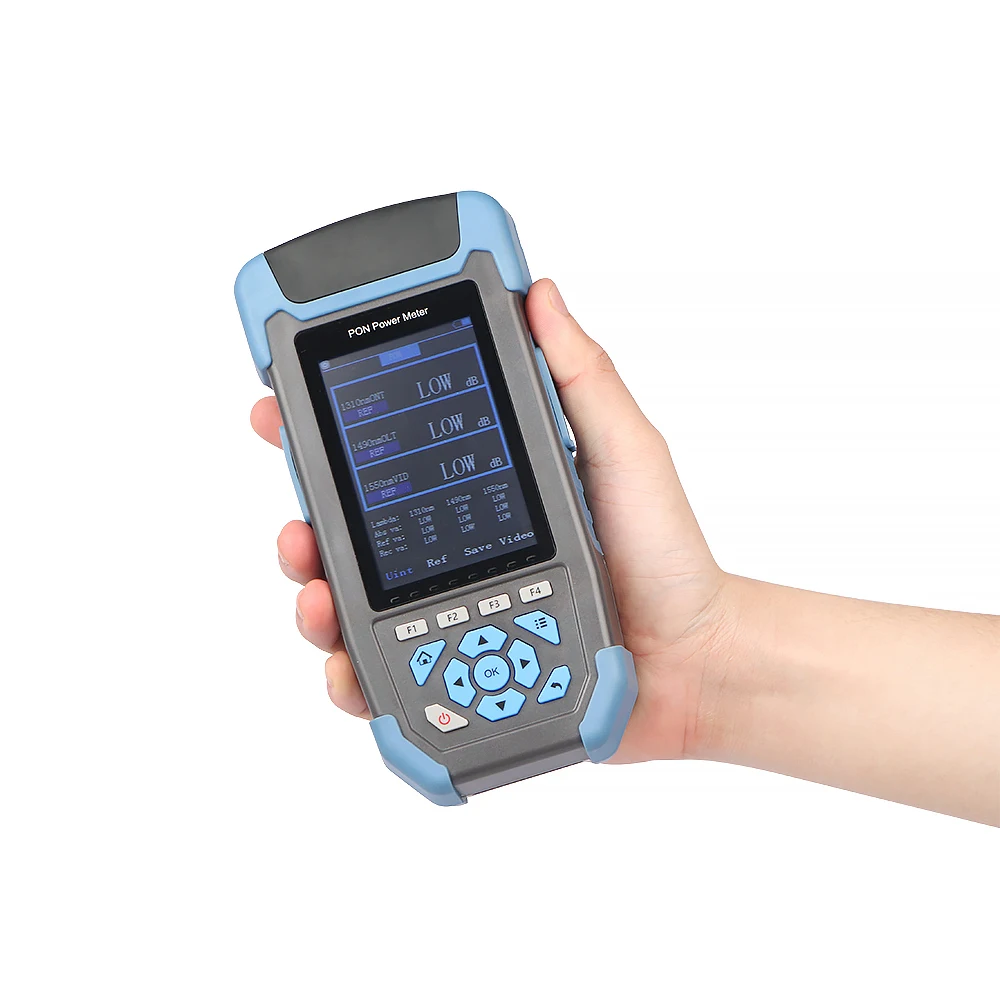 

FCST080124 1310/1490/1550/1625nm PON Optical Power Meter For PON Network Engineering & Construction And Maintenance