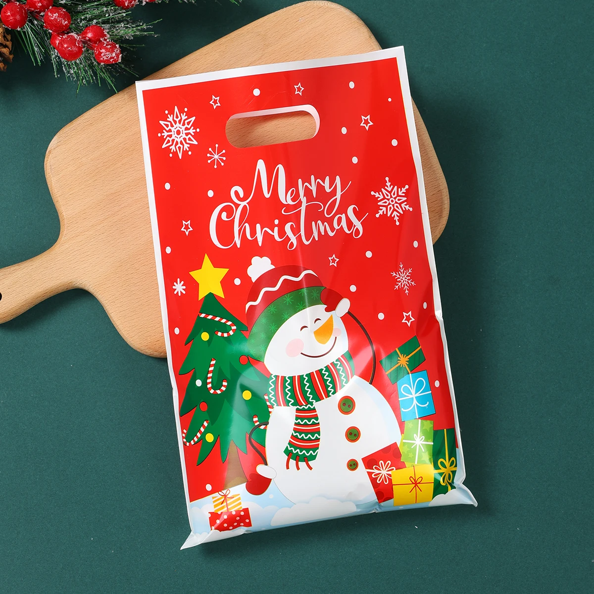 Christmas Snowman Gift Handbag Merry Christmas Decoration for Home 2025 Navidad Natal S... - SKU CSGH1842 - UGI Packaging