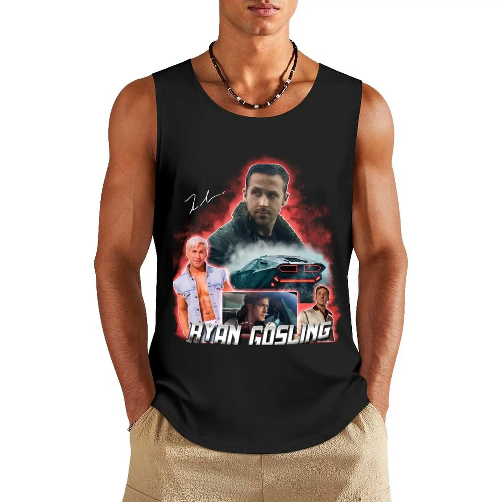 

Literally Me - Cursed Streetwear | Tank Top basketball t shirts clothes for men summer Men's t shirt