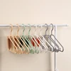 1PC Folding Clothes Hangers Towel Rack Clothes Hangers Home Storage Hooks Home Storage Hooks Towel Rack Portable Space-Saving 4