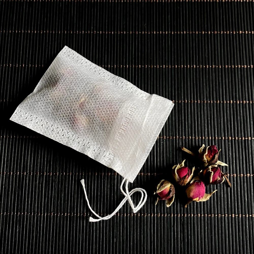 100pcs Food Grade Non-woven Fabric Tea Bags Tea Filter Bags for Spice Disposable Heal Seal Spice Filters Teabags disposable tea filter bags disposable tea bags