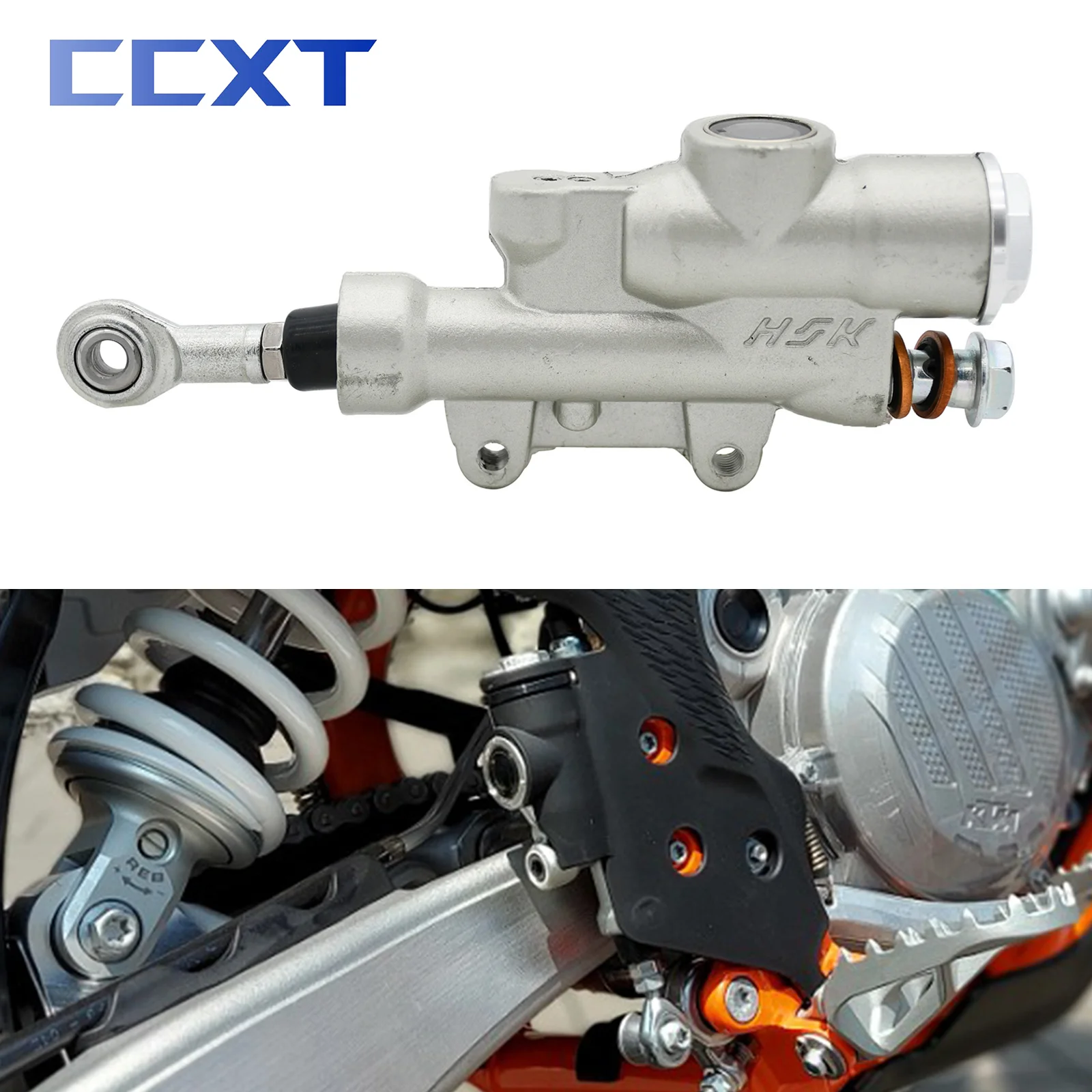 Motorcycle Rear Brake Pump Rear Hydraulic Brake Master Cylinder Pump For Husqvarna TC FC TE FE TX FX KTM EXC EXCF XC XCF SXF