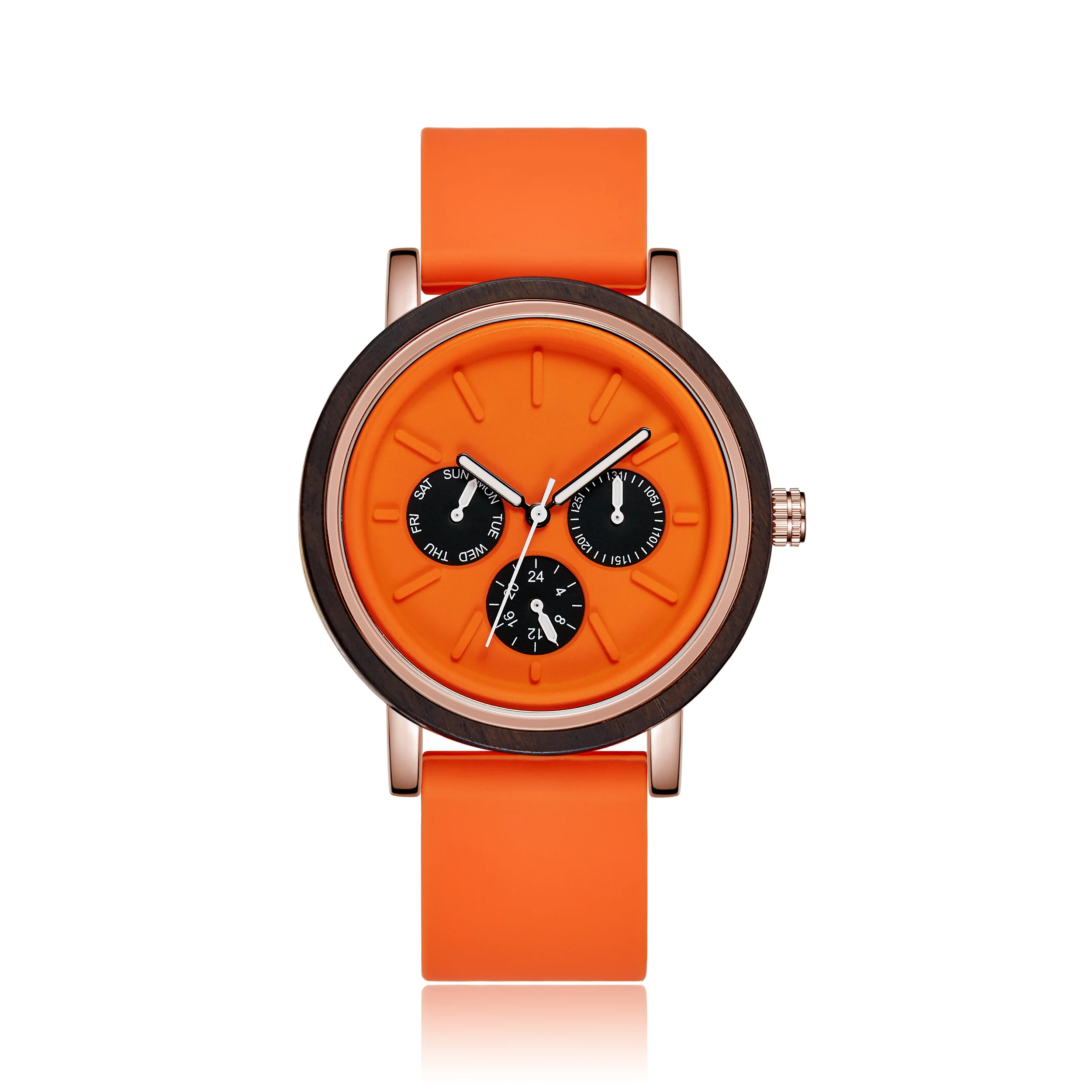 Creative Wood Watch Male New Design Luxury Brand Sports Military Quartz Wooden Watch for Men