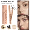 Freckle Pen Natural Lifelike Fake Freckles Pen Lasting Look Dot Spot Pen Makeup Waterproof Light/Dark Brown Freckles Stamp Pen