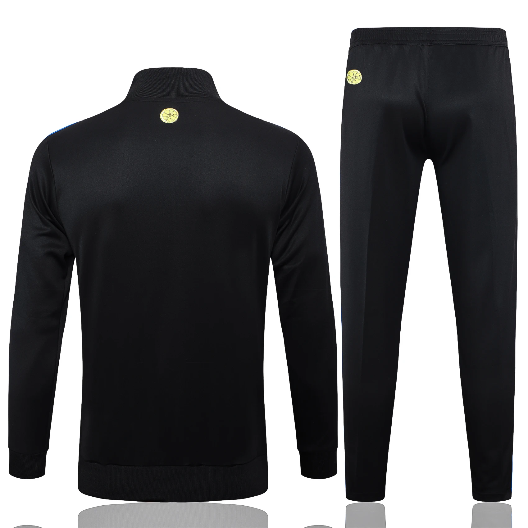 Adidas Soccer Jerseys Men Breathable Wear Resistant Light Weight Anti-wrinkle Sportswear Football Training Suit Set Black