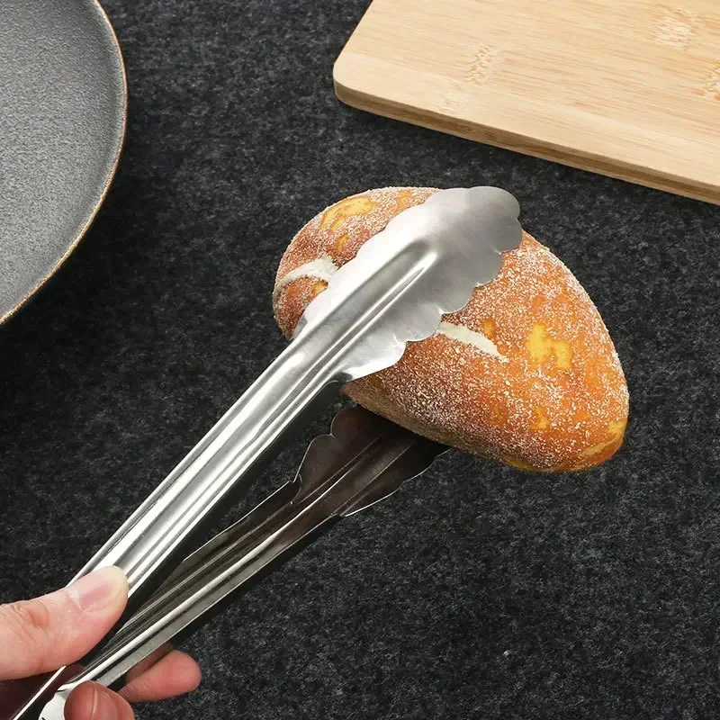 Meat Kitchen Food Tongs Barbecue Cooking Bbq Tools Clip Long Handle Utensils Hot Bread Jig Grill Clamp food tongs