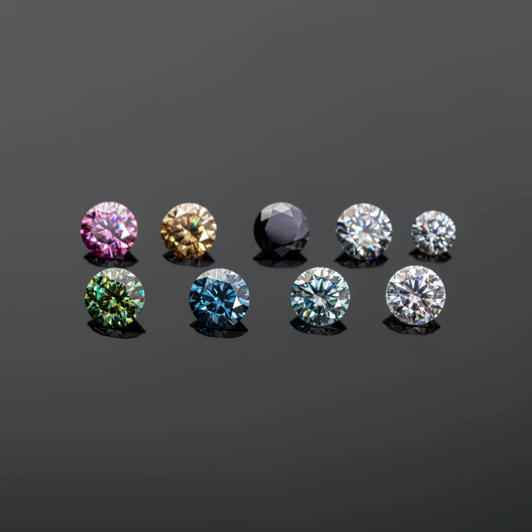 Moissanite Loose Stone D Color Moissanita Gemstones Factory Lab Grown Diamond Certified for Buyers